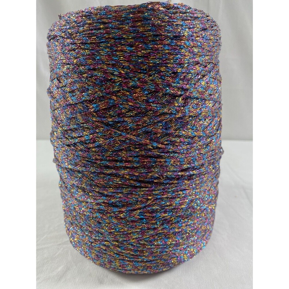 Fancy Cone Yarn Colorful Clothes Thread Needlework 490g Net Weight #725